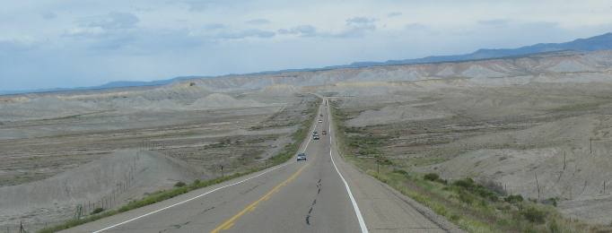 View from US-6 in Utah