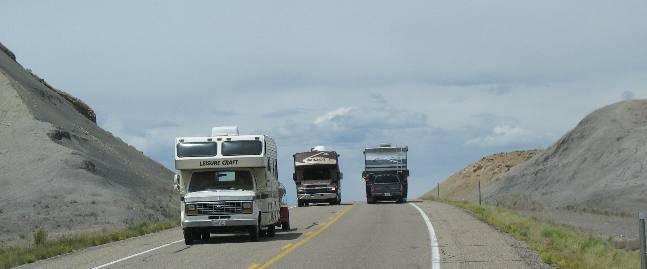 View from US-6 in Utah