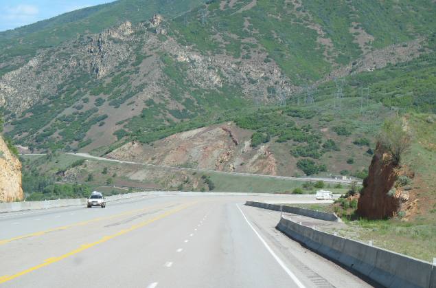 US-6 as we near Provo, Utah