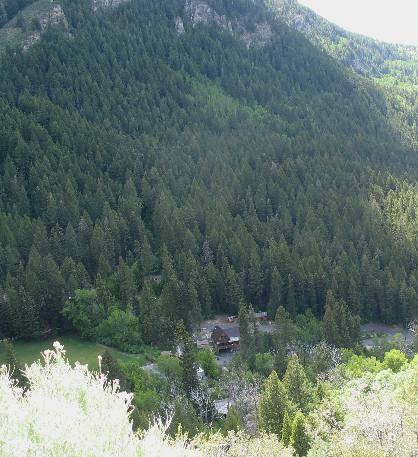 View from Alpine Loop Road east of Provo