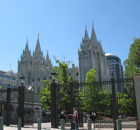 Temple Square in Salt Lake City