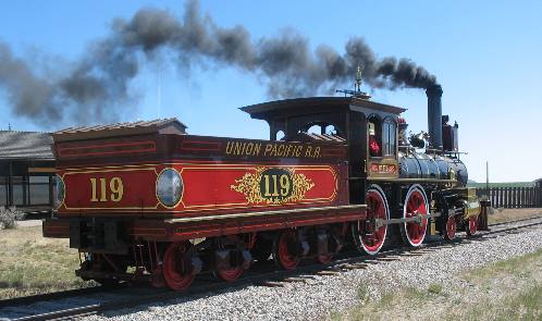 Union Pacific's Steam Engine 119