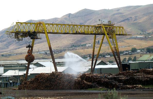 Potlatch plant in Lewiston, Oregon