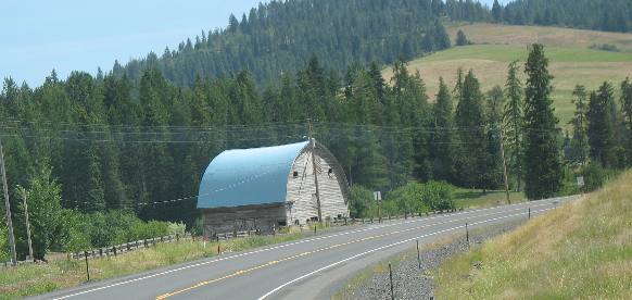 Barn in the Palouse Region of Idaho