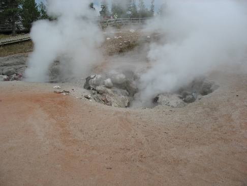 Fumerole, Paint Pot or Hot Spring?