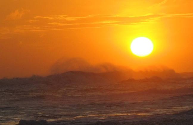 Hurricane Ike on Panama City Beach