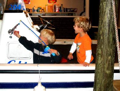 Stephen & Bennett Hendrix at Jr. Museum in Panama City Florida