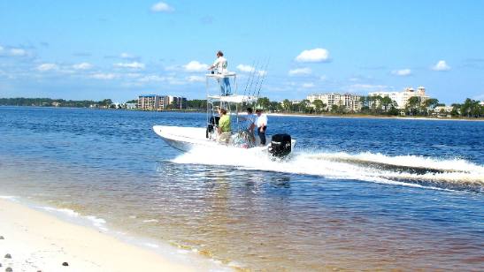 Grand Lagoon past St Andrews State Park