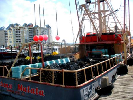 crab boat St Andrews Marina