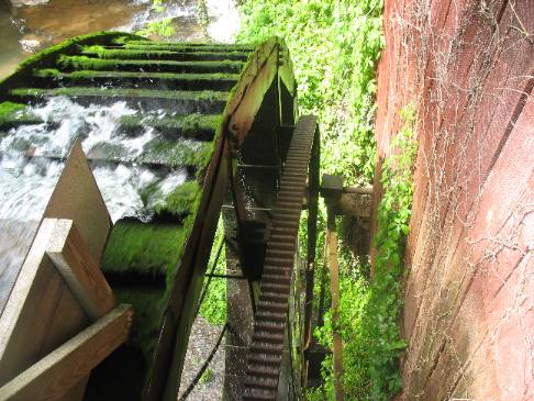Wate Wheel at Falls Mill