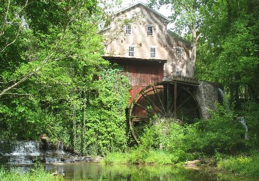 Water Whell at Falls Mill