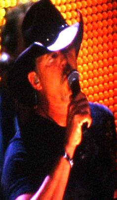 Trace Atkins performing for the 2008 CMA Music Festival