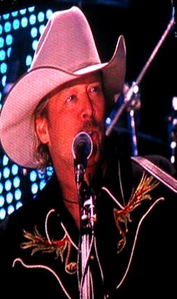 Alan Jackson performing at LP Field 2008 CMA Music Festival