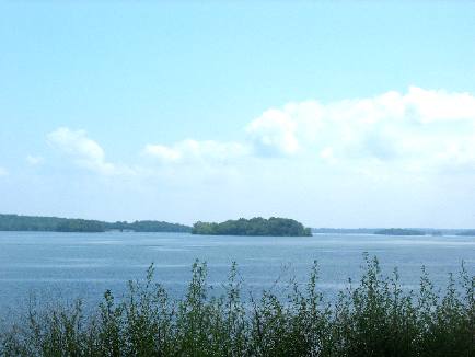 Percy Priest Lake near Nashville