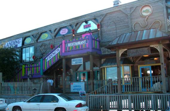 Frog's seafood restaurant in Cedar Key