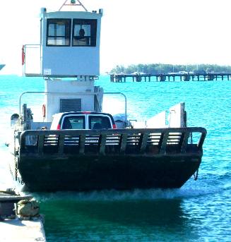 Sunset Island Vehicle Ferry