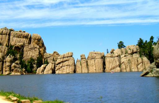 Sylvan Lake in Black Hills of South Dakota