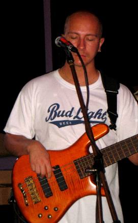 Shane Chilton Bass Guitar for Chris Young's Band