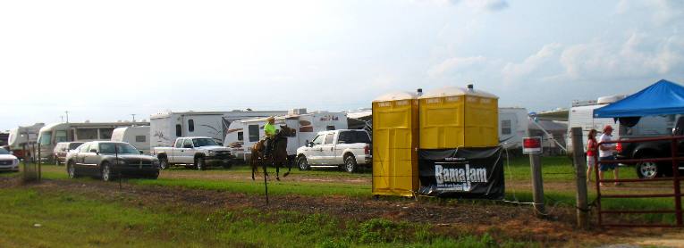 Bama Jam 2010 RV camping area