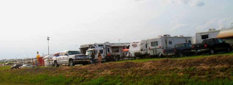 Bama Jam 2010 camping area