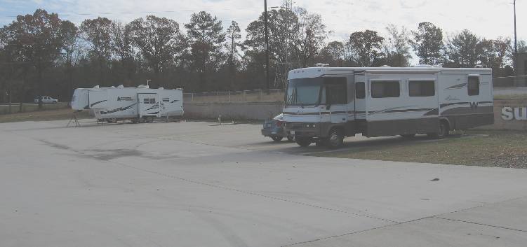 Free Overnight Campsites at Sun Coast RV in Calera, Alabama