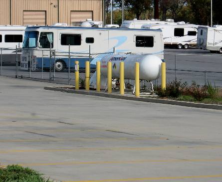 Propane is available at Suncoast RV in Calera, Alabama