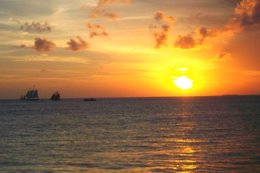 Mallory square sunset
