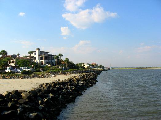 North end of East Beach at Gould's Inlet
