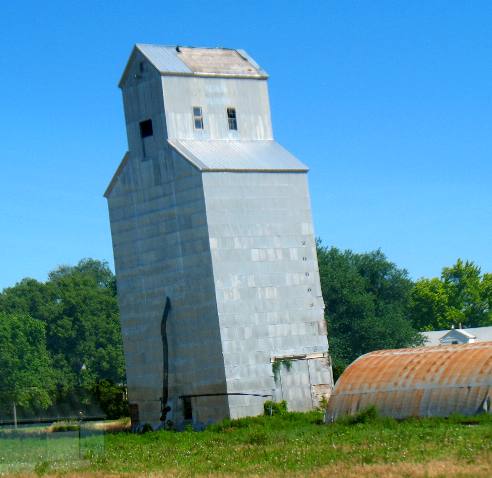 OLD grain elevator along Scenic US-6 Nebraska