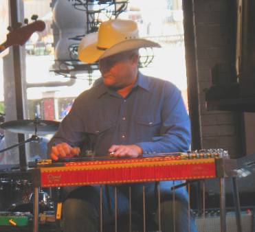 Gary Morse steel guitar Legends Corner