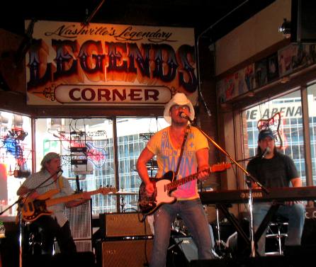 Jason Link & Tim McDonald performing in Legends Corner