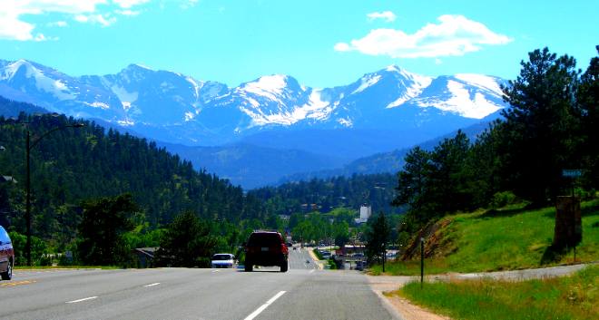 View from Estes Park