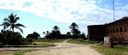 View from the only "land" outside Ft Jefferson on Garden Island in the Dry Tortugas