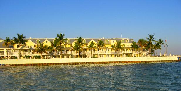 Landscaping around Southernmost On The Beach Hotel