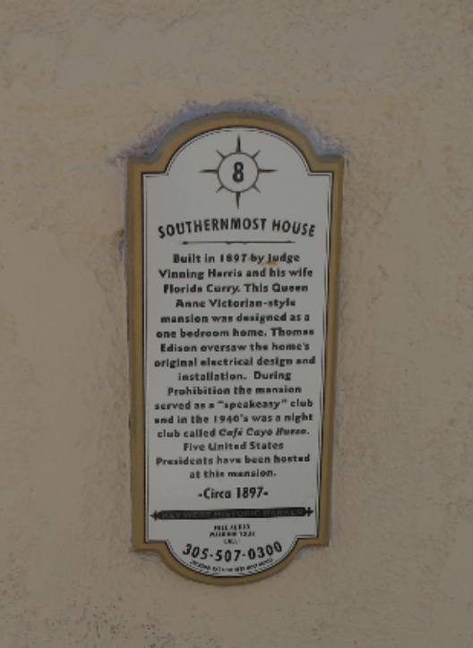 Southernmost House Circa 1897
