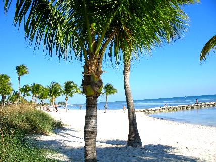 Smathers Beach in Key West