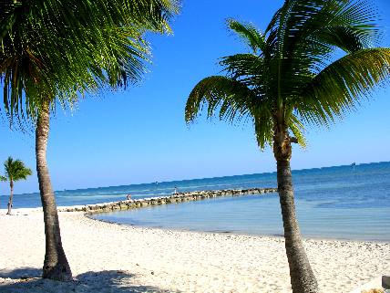 Smathers Beach in Key West