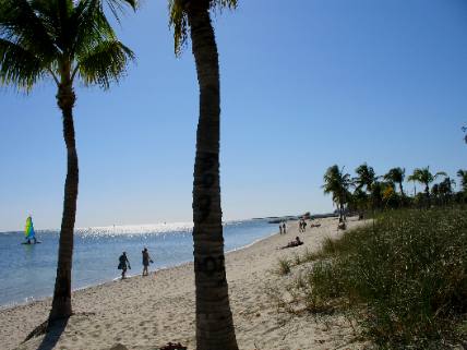 Smathers Beach in Key West