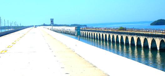 Seven Mile Bridge in the Florida Keys