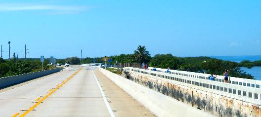 Seven Mile Bridge in the Florida Keys