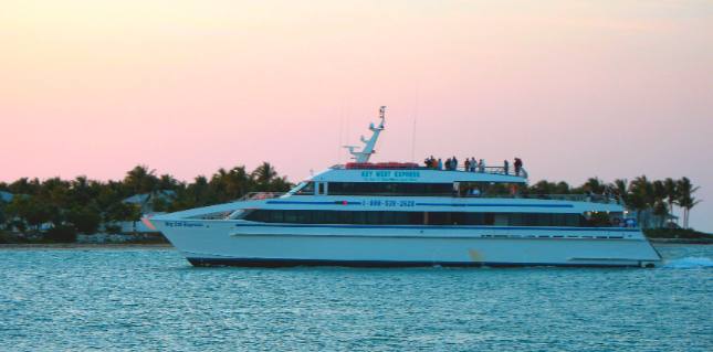 The Big Cat Express Passing Sunset Key