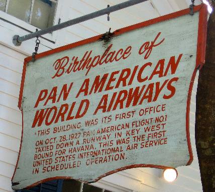 Birthplace of Pan American Wold Airways