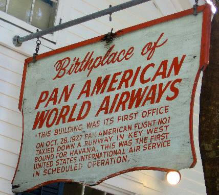 Birthplace of Pan American Wold Airways