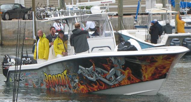 Ron Mitchell's Suzuki powered Contender BANDIT out of Port St. Lucy