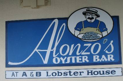 Alonzo's Oyster Bar at A&B Lobster House on Harbor Walk at Key West Bight Marina