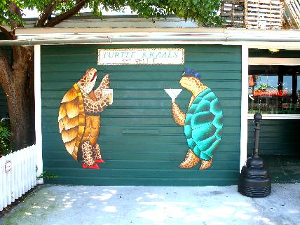 Turtle Kraals Restaurant along Harbor Walk on Key West Bight Marina
