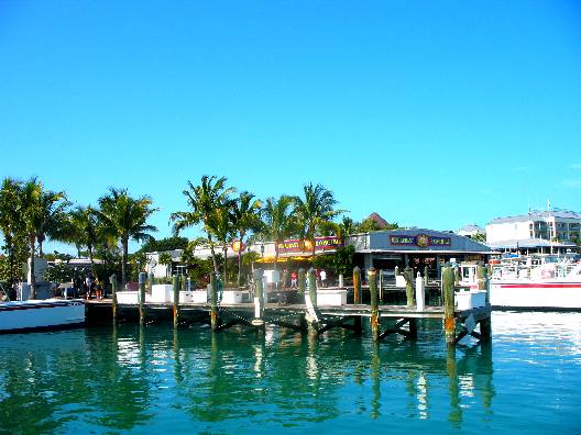 Conch Republic Seafood Restaurant and Bar on Harbor Walk around the Historic Key West Harbor