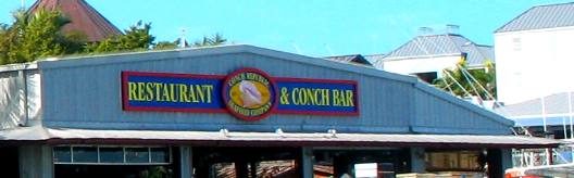 Conch Republic Seafood Restaurant and Bar on Harbor Walk at 