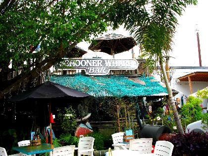 Schooner Wharf Bar along Harbor Walk on Key West Bight Marina