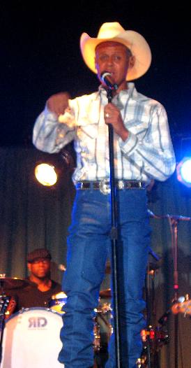 Neal McCoy on stage at the Outlaw Saloon June 25th 2011